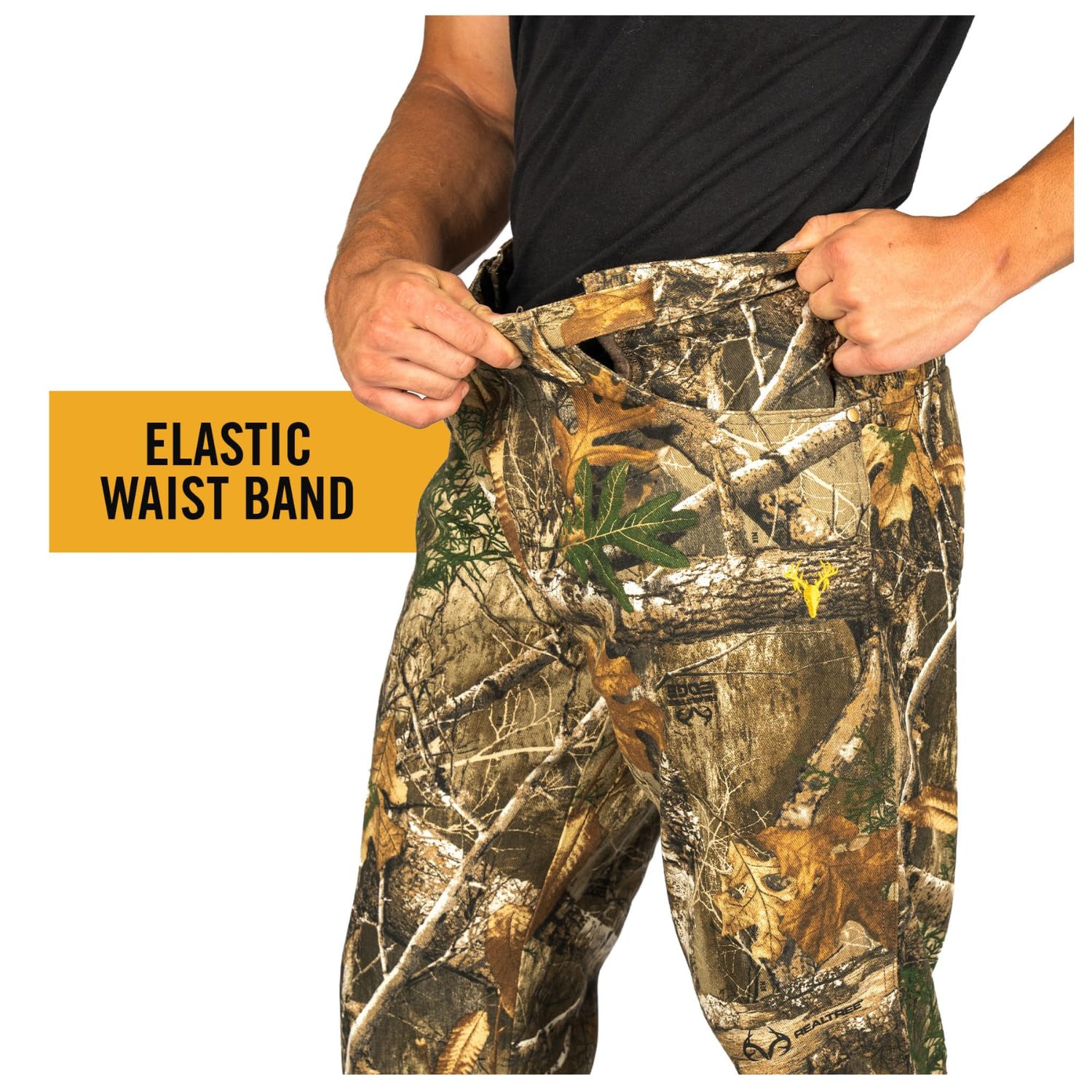 HOT SHOT reinforced seams emphasize durability during rugged hunts.