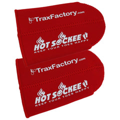 Hot Sockee toe warmers with three sizes help find the right fit using the chart.