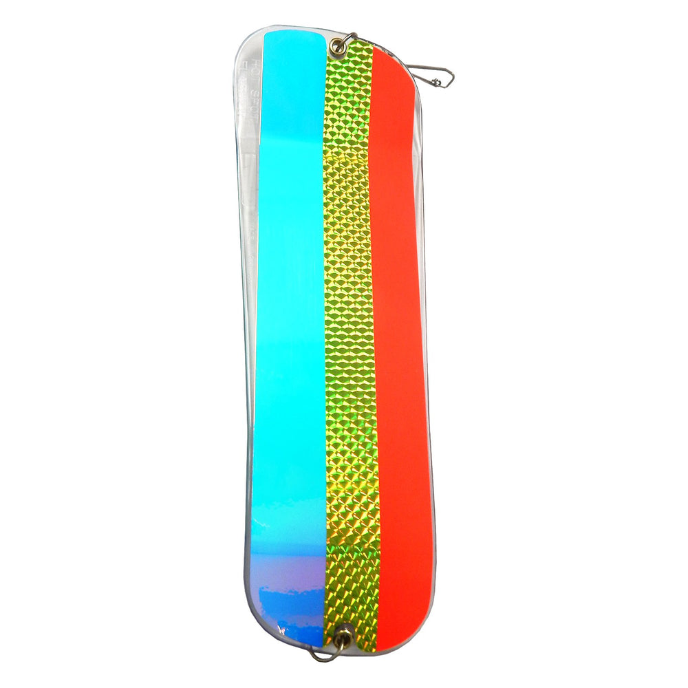 Hot Spot 580 Pro's Choice Flasher UV Moon Jelly enhances distant visibility and lifelike action.