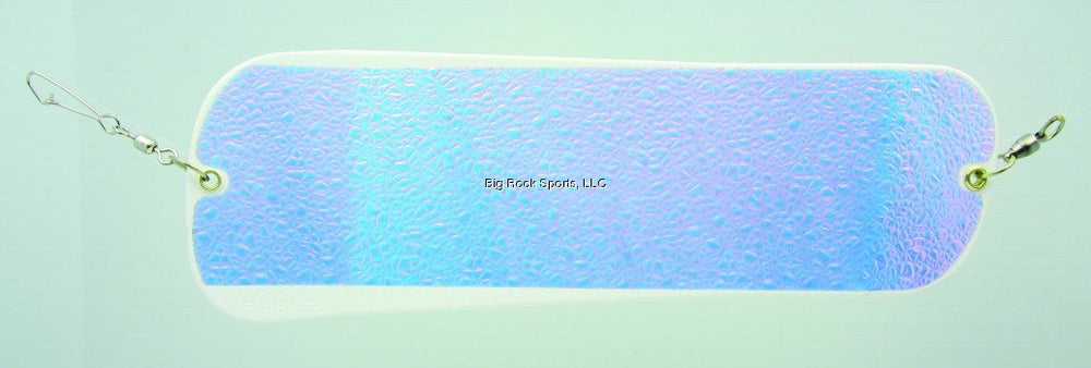Hot Spot Flasher Terminal Tackle UV White Jelly, large size, enhances visibility for fishing