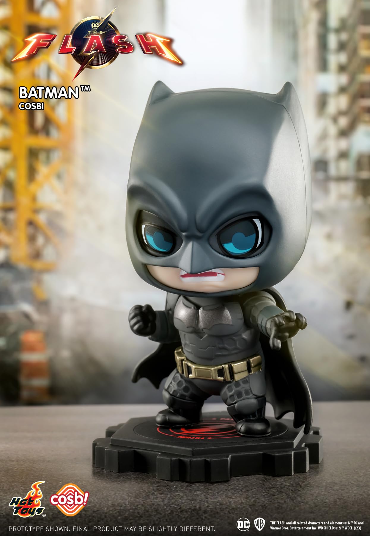 Hot Toys Kosubi The Flash Series 1 Batman Gotham Guardian display highlight.