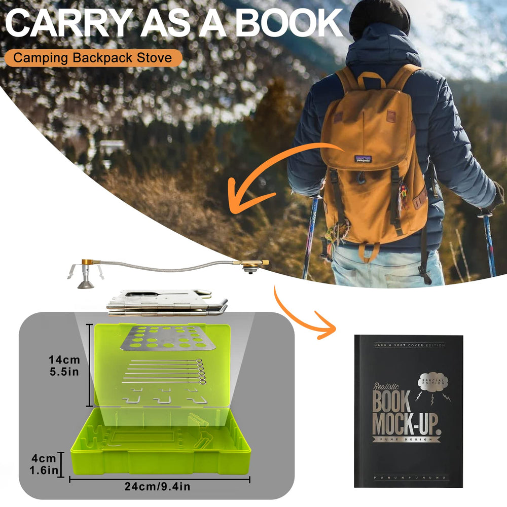 Hotdevil solo stove carrying-case offers convenient transport for adventures.