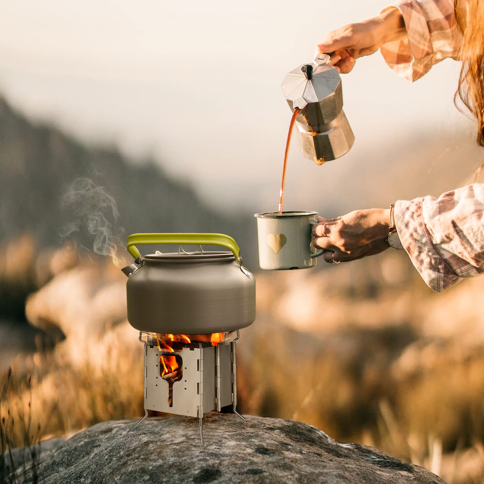 Hotdevil solo stove versatile-cooking enables boiling, frying, grilling outdoors.