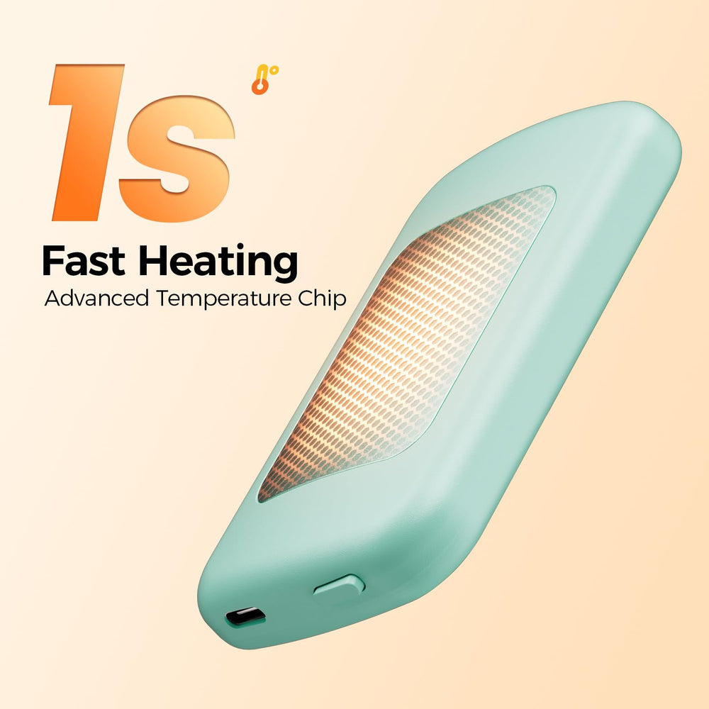 Hotdot AI Hand Warmers worn in a glove for snug fit