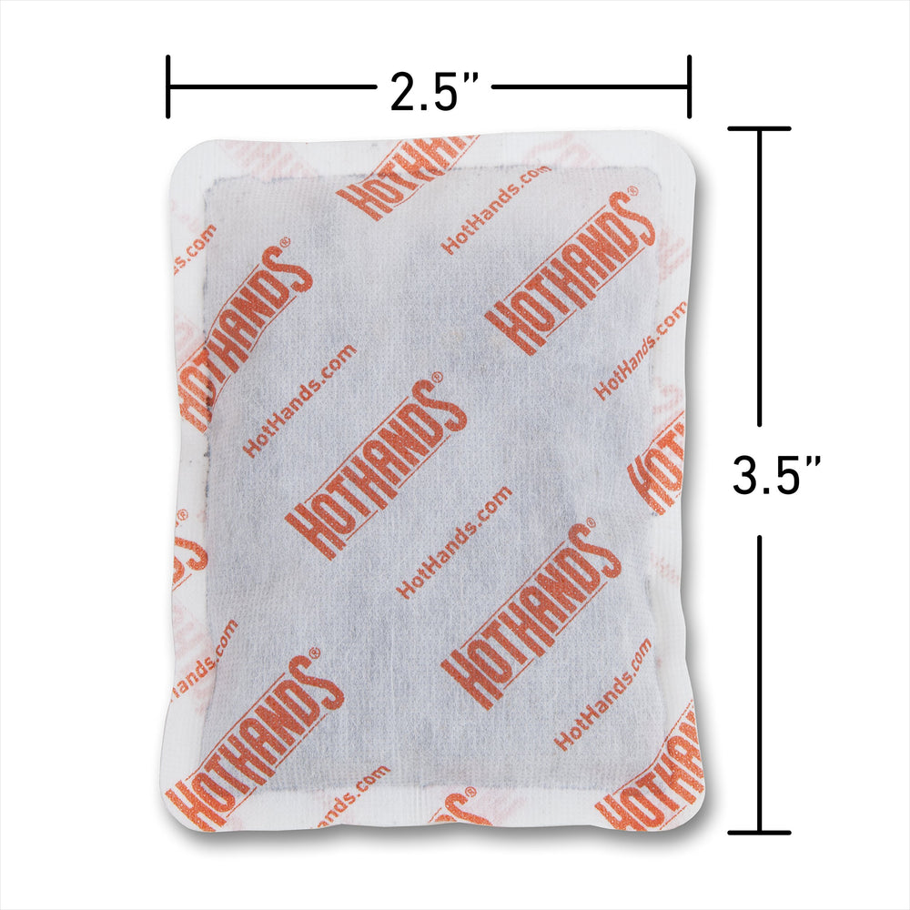 HotHands air-activated heat starts in minutes for quick relief.