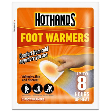 HotHands Foot Warmer front view provides quick warmth for cold feet during outdoor activities.
