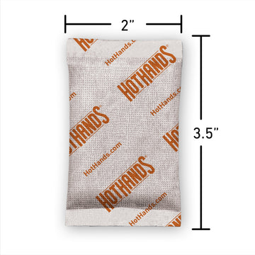 HotHands heats in 15–30 minutes for reliable warmth when needed