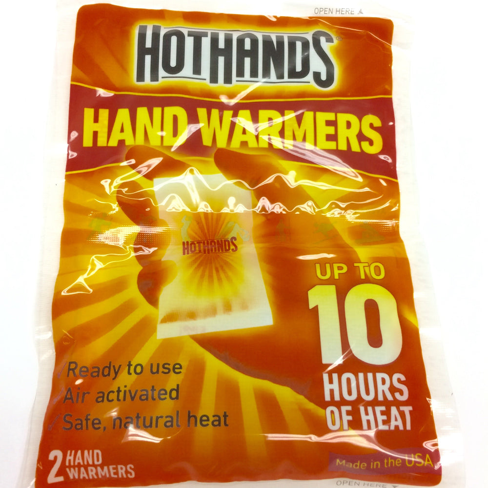 HotHands Hand05 eight-pairs pack provides quick, long-lasting warmth for outdoor activities