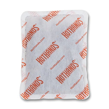 HotHands heat packs delivering up to 214 hours of warmth per pack.