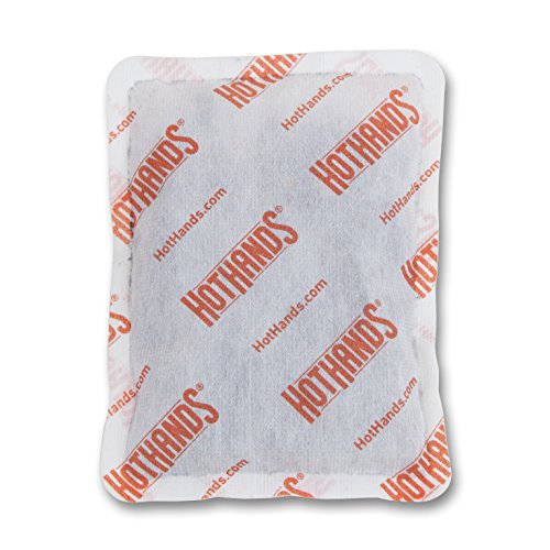 HotHands heat packs delivering up to 214 hours of warmth per pack.
