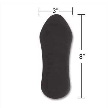 HotHands ultra-thin insole warmer fitting discreetly underfoot inside footwear.