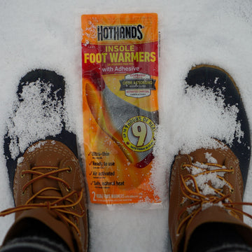 HotHands insoles ultimate-use outdoor warmth for hiking, hunting, or winter commuting.