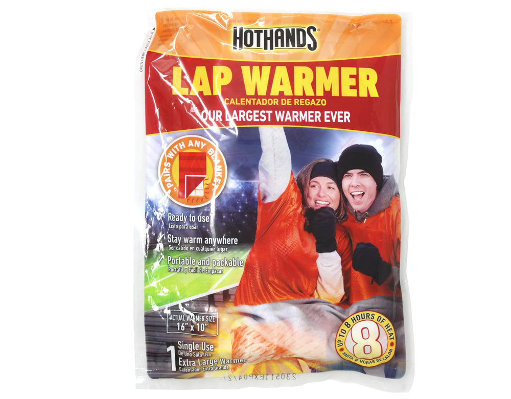 HotHands lap warmer case with 7 pouches for on-the-go warmth.