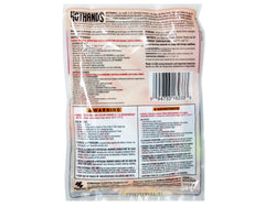 HotHands lap warmer open pouch showing individual heat source for outdoor comfort.