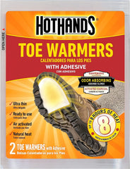 HotHands Toe Warmers activation demonstrates quick warmth initiation.