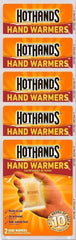 HotHands two-pack bundle pictured in pocket or glove, ideal for quick warmth during outdoor activities.