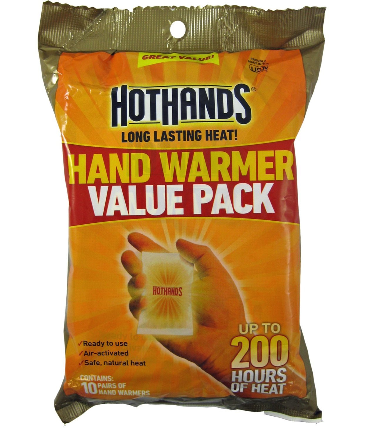 HotHands Value Pack Bonus: 40 hand and toe warmers for outdoor warmth on the go