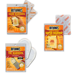HotHands body warmers delivering long-lasting heat for cold days.