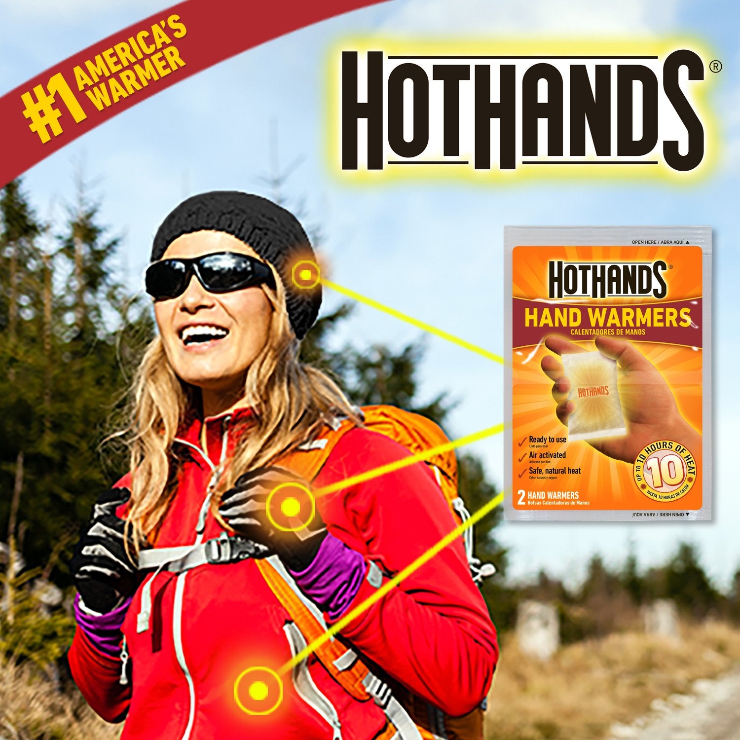 HotHands bulk pack on a store shelf emphasizes value for teams