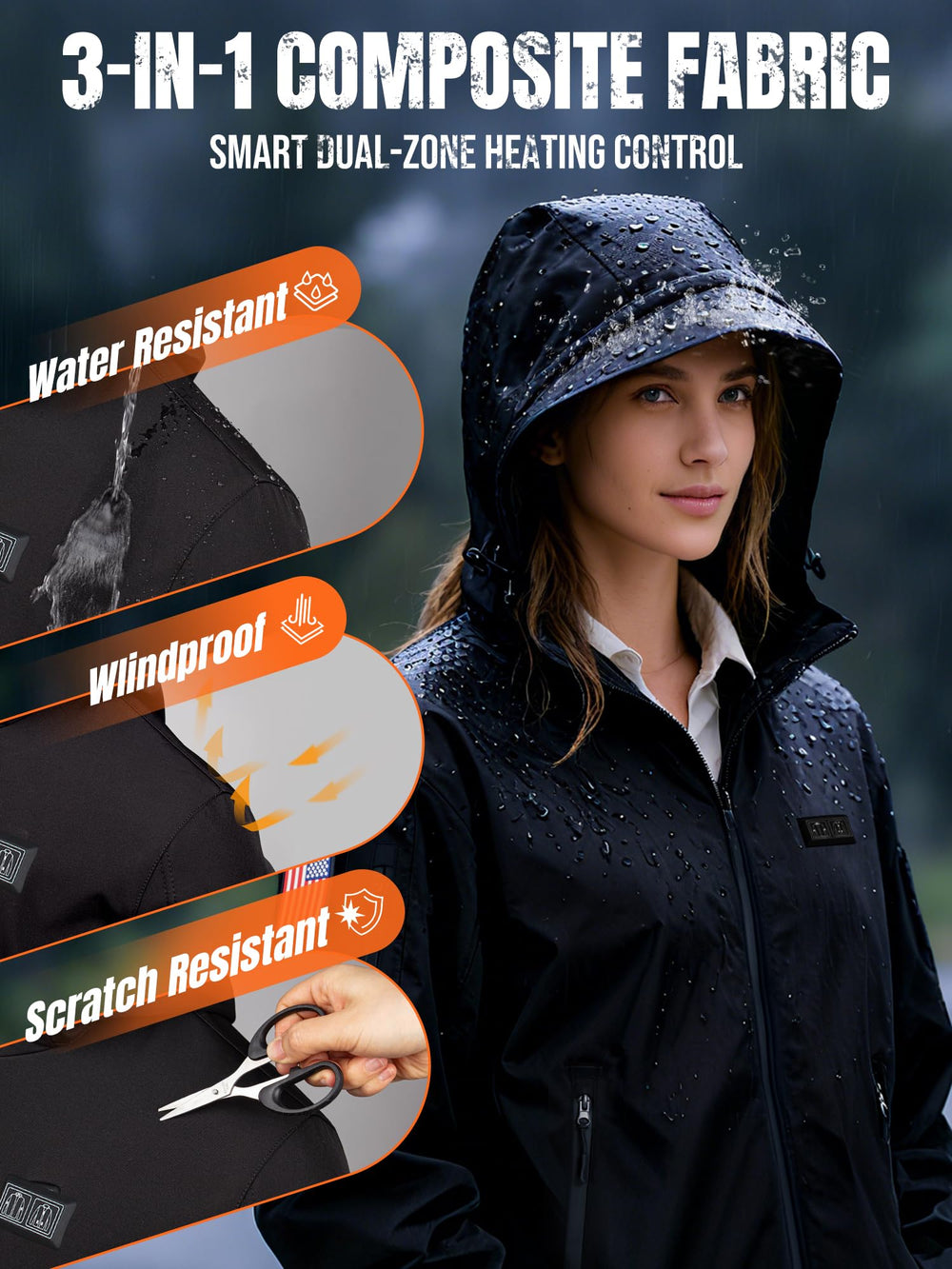 HOTHUGZ accessory 15000mAh battery pack powering long-lasting warmth.