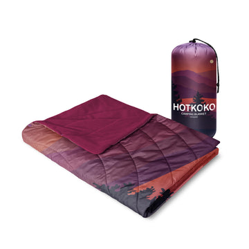 hotkoko blanket 56x75 inches covers enough for sports, picnics, camping
