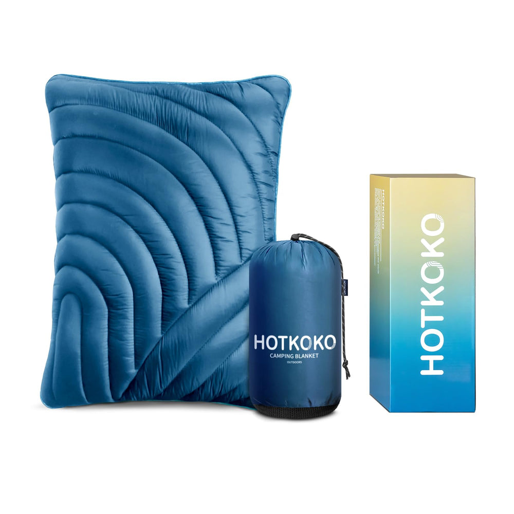 Hotkoko camping pillow gift-packaging-ready for hiking trips or outdoor gifting.