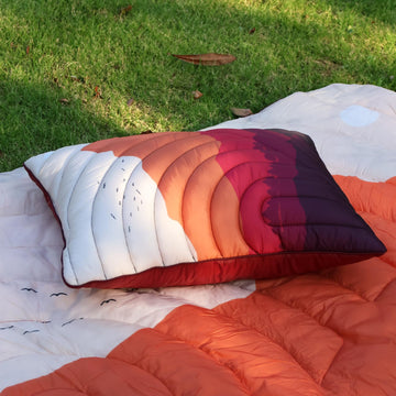 Hotkoko camping pillow water and sand resistant for outdoors.
