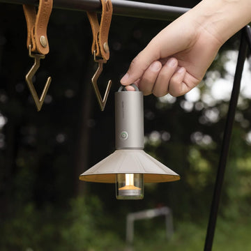 HOTO 3in1 lantern camping mode shows versatile lighting for outdoors.