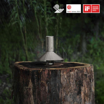 HOTO detachable lampshade magnetic feature for glare control and storage.