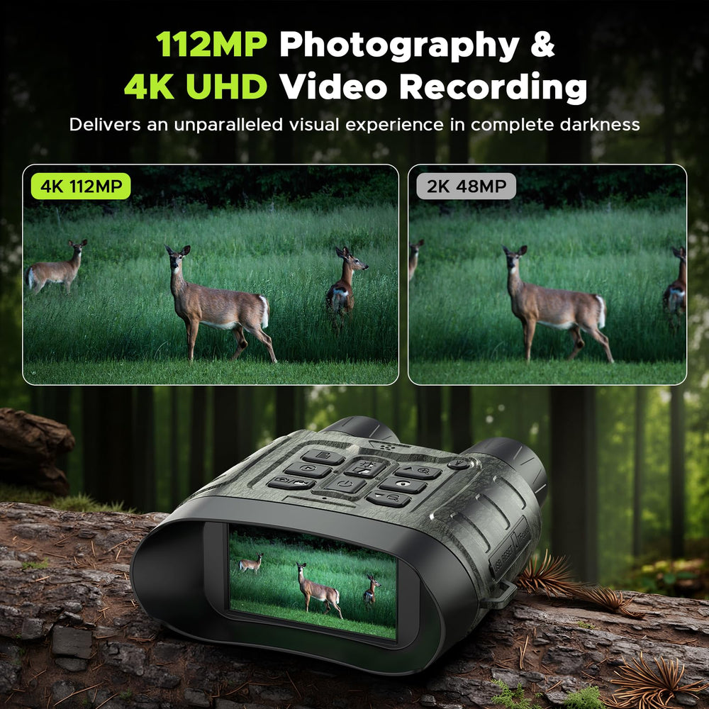 HOTPEAK night vision goggles 1500ft range aids distant monitoring and nighttime property security.