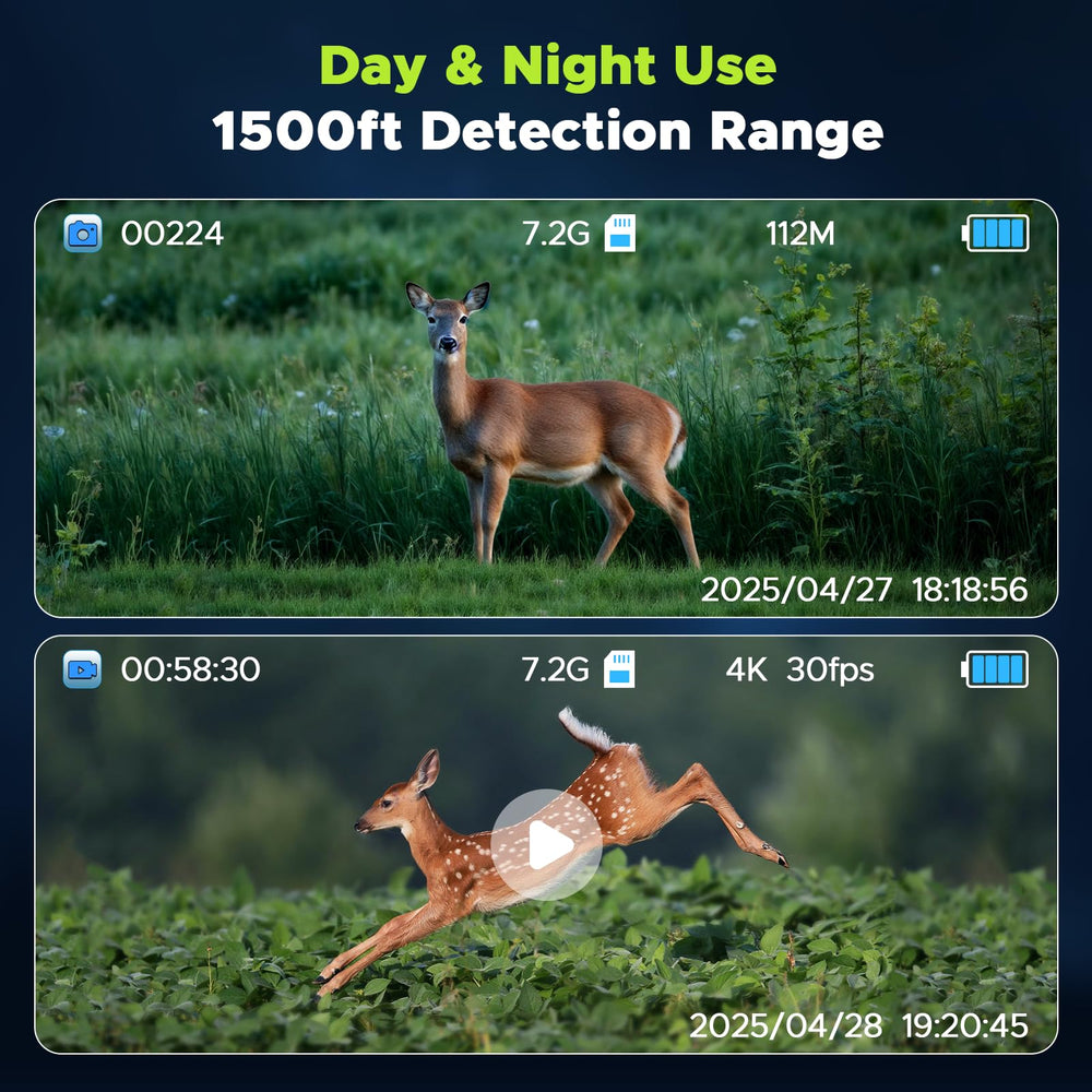 HOTPEAK night vision goggles feature long battery life for extended night exploration.