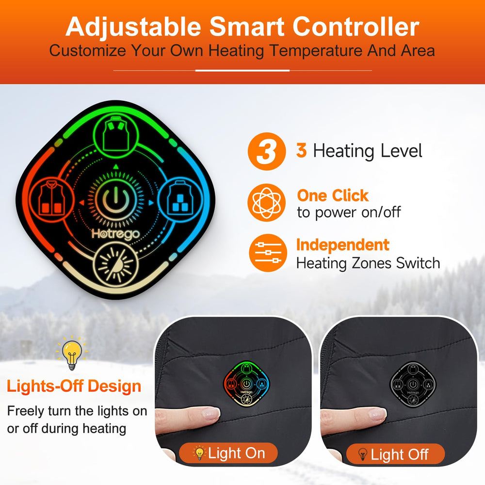 Hotrego battery pack compact and powerful for long-lasting warmth on the go
