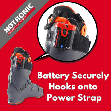 Hotronic Cambrelle covers pair shows durable warmth-enhancing liners for heated insoles.