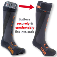 Hotronic merino-wool fabric enhances warmth and moisture management.