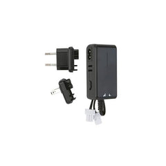 Hotronic Recharger NA and EU plug adapters enable worldwide use.