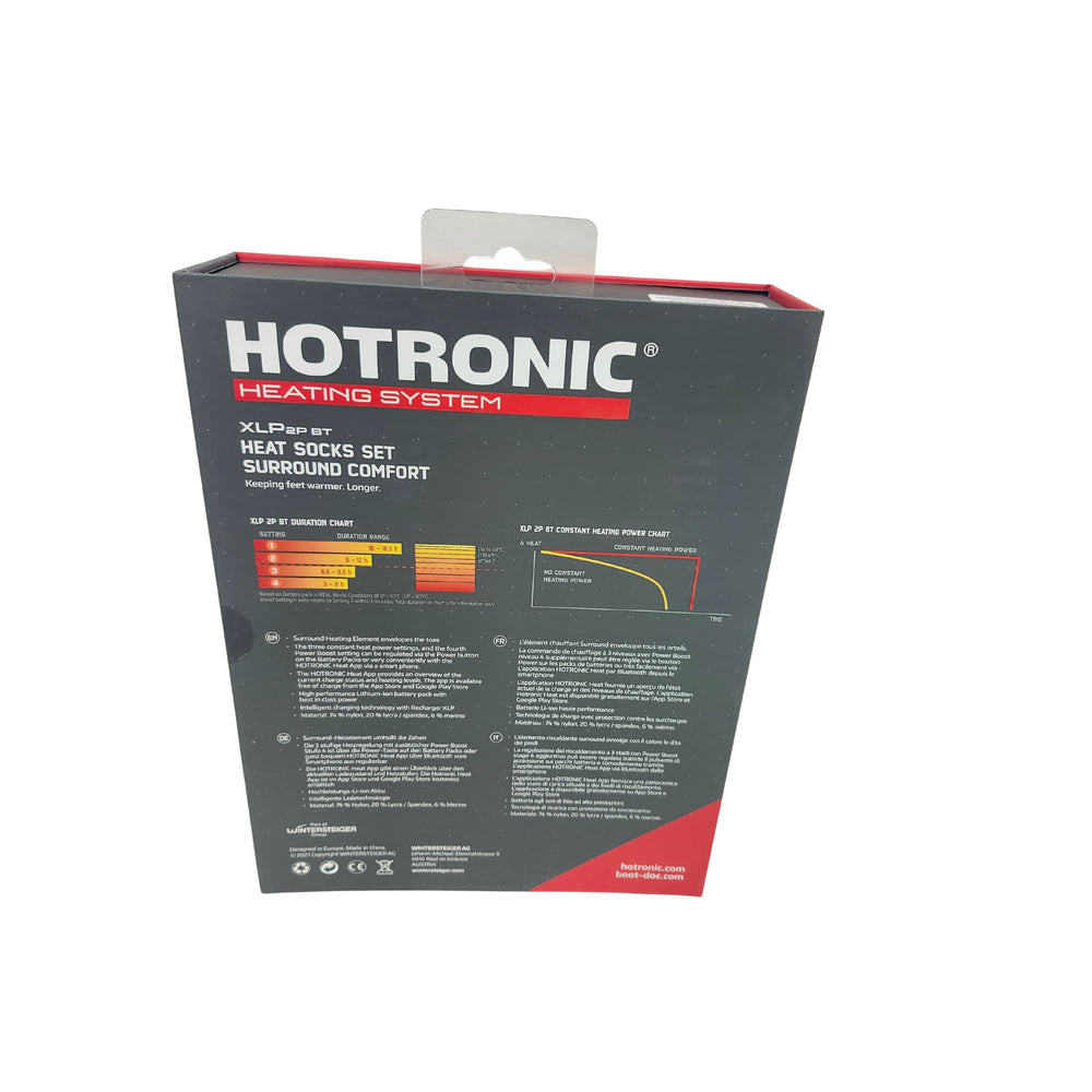 Toe-heating surround element delivers even warmth across the toes.