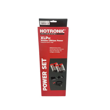Hotronic USB recharging cable included for convenient recharge.