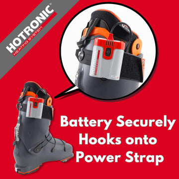 Hotronic XLP 1C Cambrelle foot linings manage moisture for breathable feet.