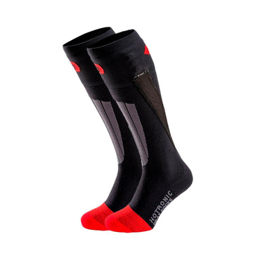 Hotronic XLP 50 Classic heat socks toe-ball heat zones show targeted warmth for cold hikes.