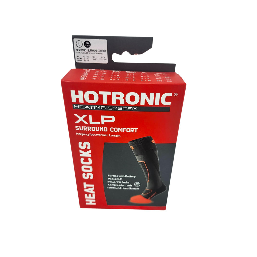 Hotronic XLP PFI One Surround heat sock fabric detail, showing durable knit and texture.