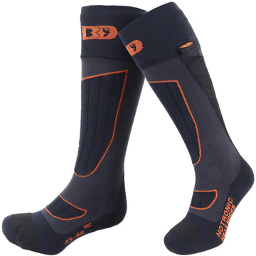 Hotronic XLP PFI One Surround heat sock, front view, delivers all-day warmth and cushioned comfort.