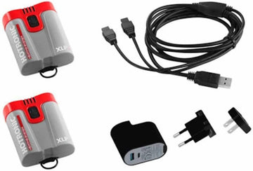 Hotronic XLP1C battery packs close-up, offering all-day warmth.