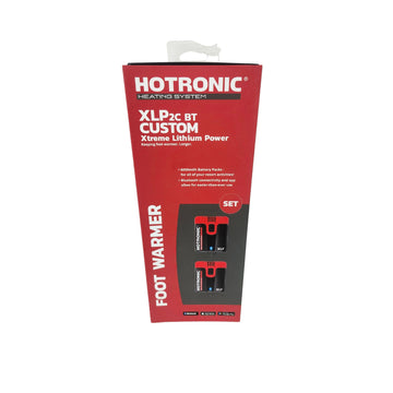 Hotronic XLP 2C BT dual battery pack powers all-day warmth on rugged days.