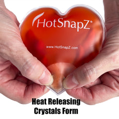 HotSnapZ activation by snapping the disk triggers instant warmth