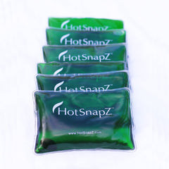 HotSnapZ instant-heat hand warmer providing quick warmth without electricity.