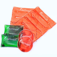 HotSnapZ large heat pack in action providing instant warmth.
