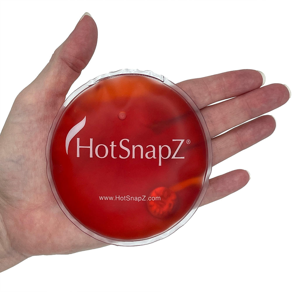 HotSnapZ lifetime warranty seal emphasizing durable, reusable warmth