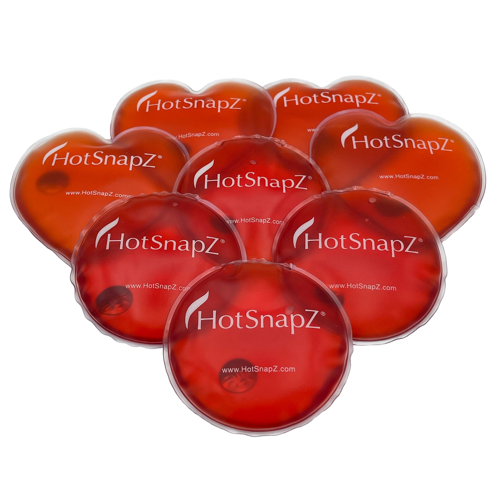 HotSnapZ round hand warmer delivering instant heat for outdoor activities