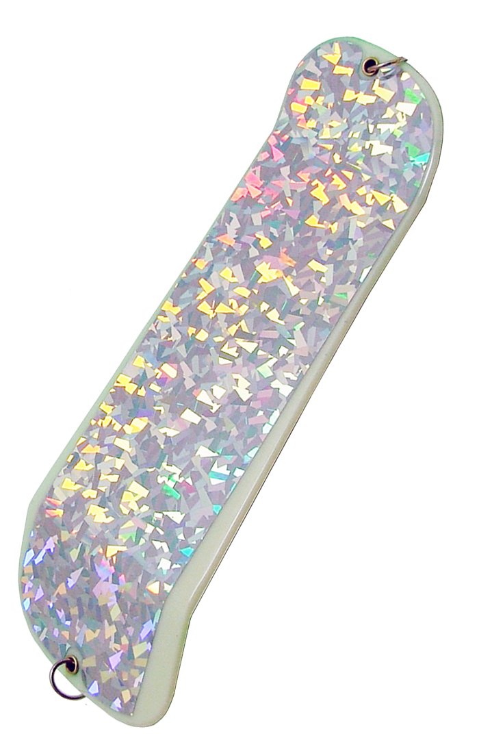 Hot Spot Flasher Terminal Tackle Green Glow draws salmon and trout with realistic flash.