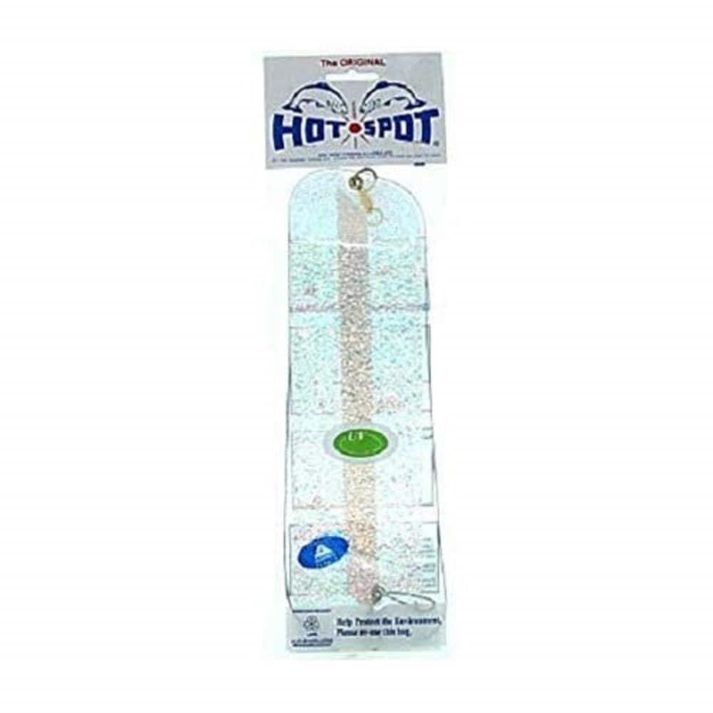 Hot Spot Flasher Terminal Tackle Moon Jelly enhances lure action for salmon